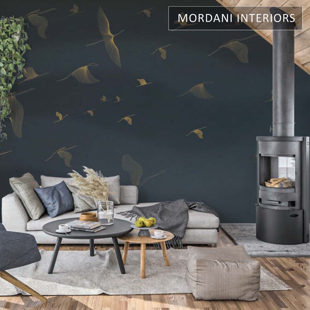 The Flock Wall Mural